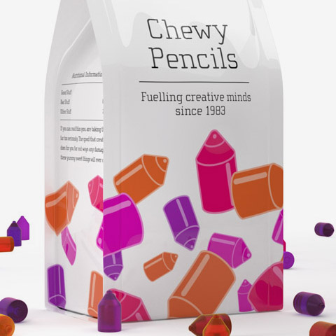 Bag of Chewy Pencils