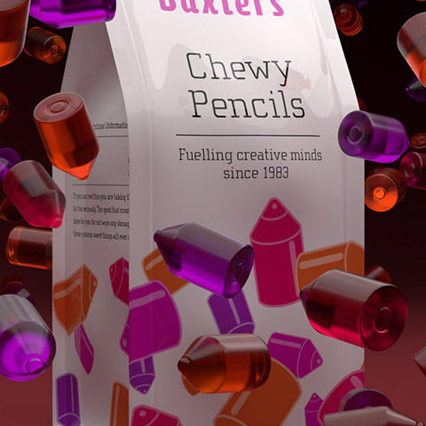 Bag of Chewy Pencils
