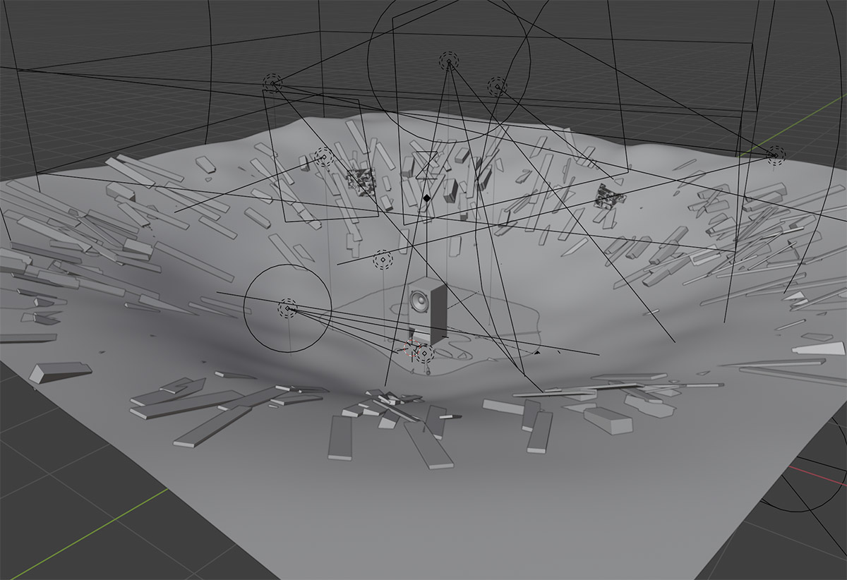Screenshot of 3D scene