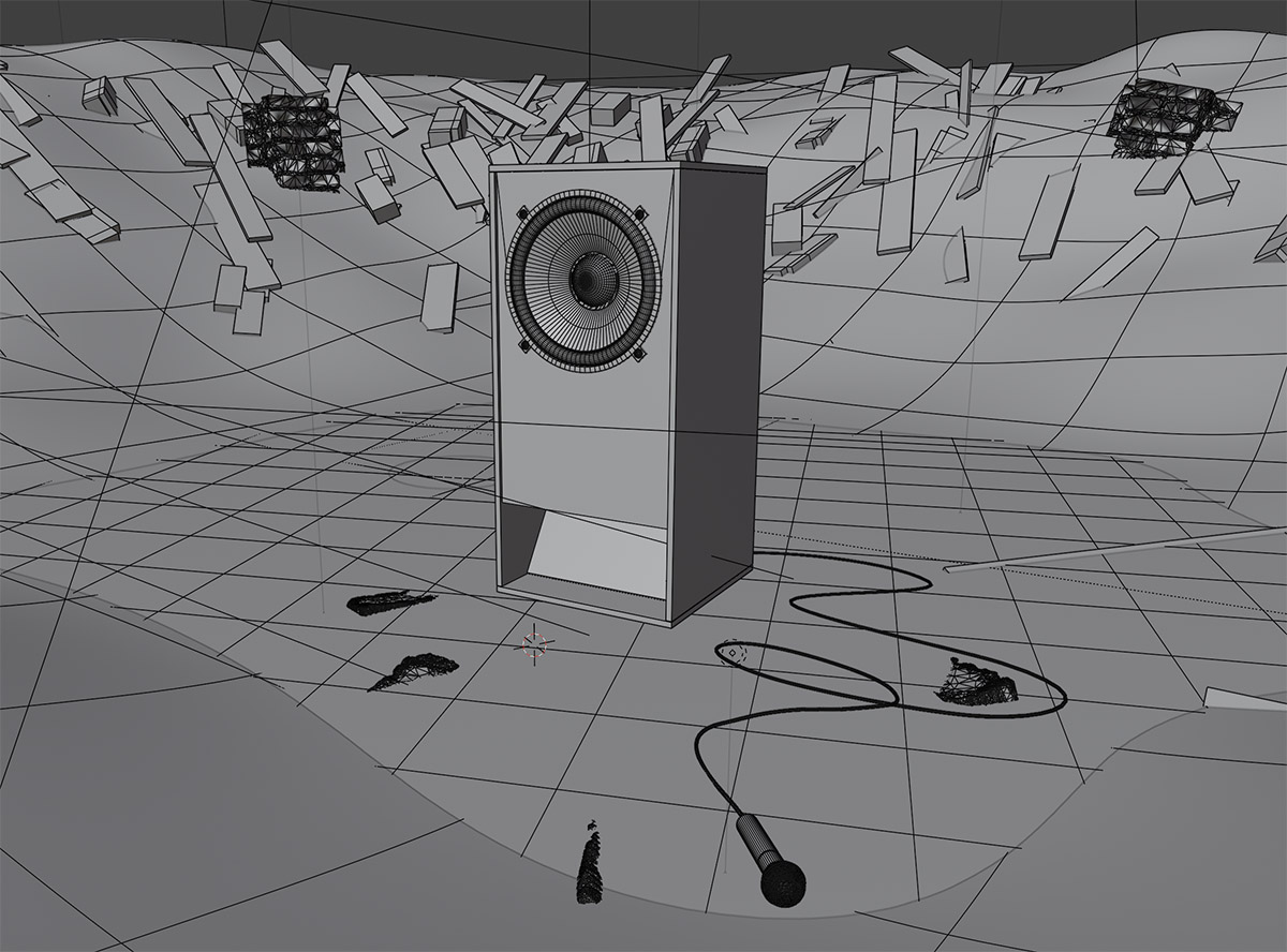 Screenshot of 3D scene
